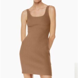 Artizia The Group Babaton Contour Bodycon Dress Deep Taupe Size S